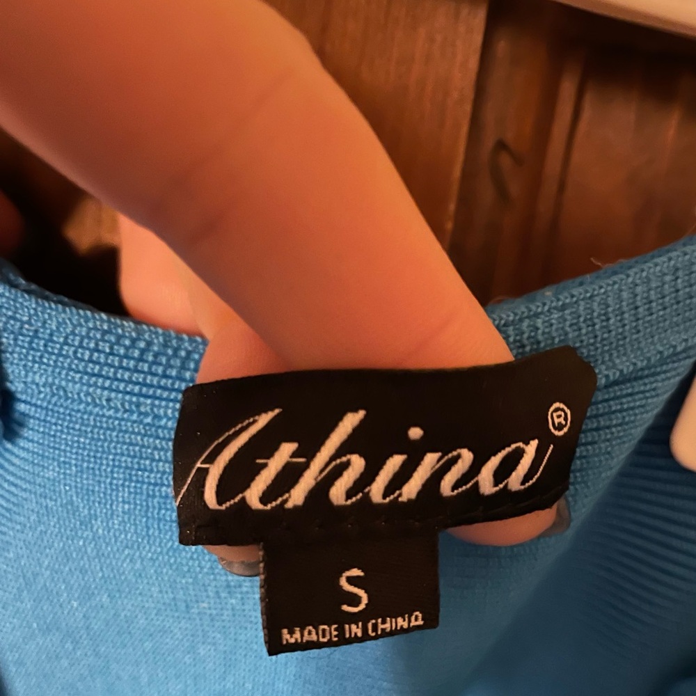 Size Small Blue Homecoming Special Event Athina Dress - Picture 7 of 7